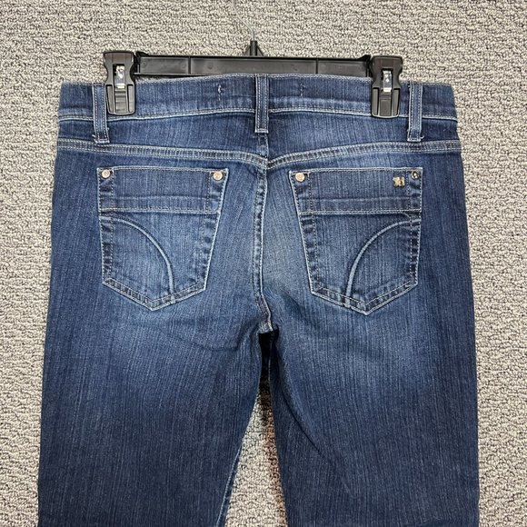 Joe's Jeans Cigarette Fit Women's Size 28 Blue Low Rise Tapered Leg 29 in Inseam - Picture 10 of 16